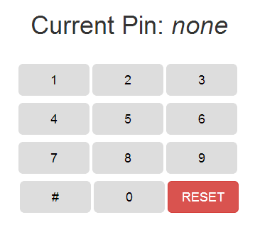 django-pin-passcode screen